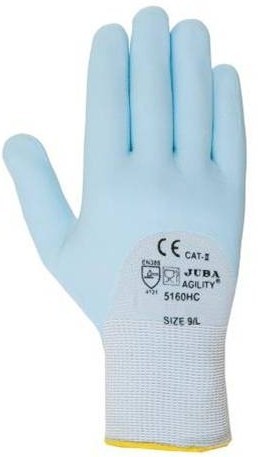 LUVA NITRIL AZUL U/GERAL    5160HC/8