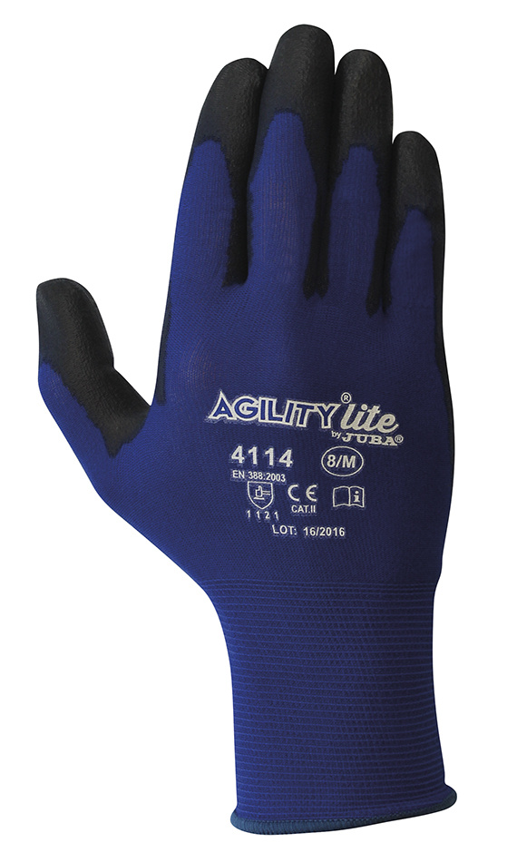 LUVA NYLON+POLIUR.U/GER.H4114/10