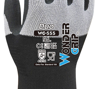 LUVA NITRILO       HWG555-DUO/8&