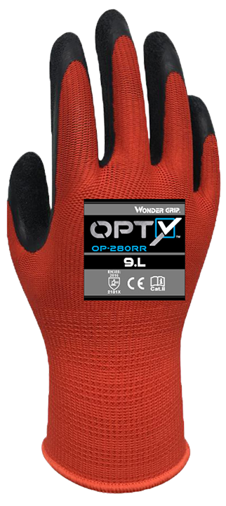 LUVA LATEX      HOP280RR-OPTY/10