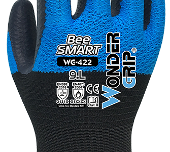 LUVA LATEX   HWG422-BEE-SMART/8