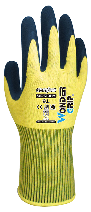 LUVA LATEX   HWG310HY-COMFORT/10