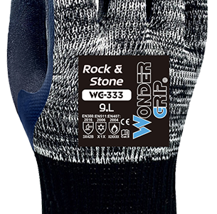 LUVA P/CORTE HWG333-ROCKSTONE/9