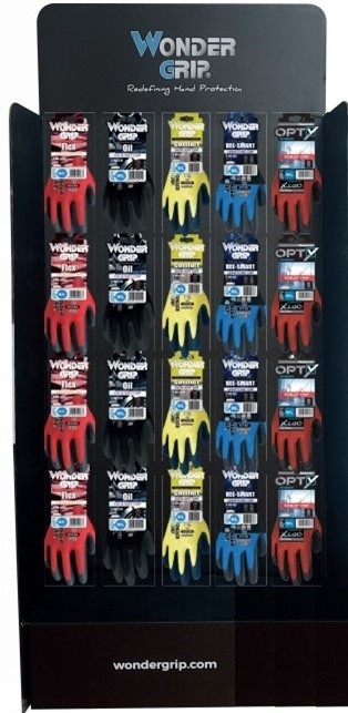 EXPOSITOR VAZIO P/LUVAS WONDER GRIP