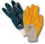 LUVA NITRIL AZUL P/ELAS.8001IB/8
