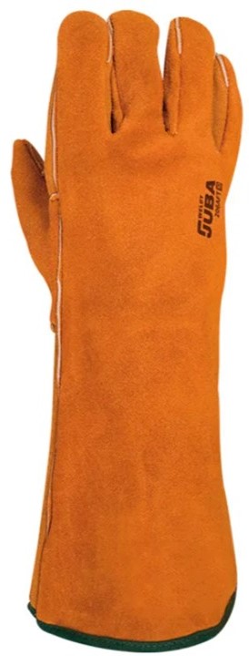 LUVA SOLDADOR PELE AMAR/LARAN.206-AFT/10