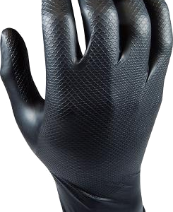 LUVA NITRIL(CX.50)PRET.578BK/NR XL10