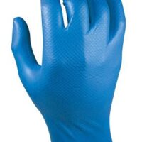 LUVA NITRIL (CX.50) AZUL    580BL/XL10&