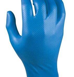 LUVA NITRIL(CX.50)AZUL 580BL/XL10&