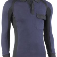 POLO MANGA COMPRIDA  AZUL      681/L #