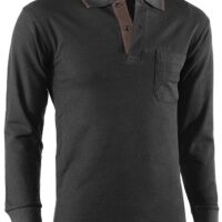 POLO MANGA COMPRIDA CASTANHO   691/XL#