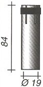 MC0028 BOCAL CONICO PL36   D19,0&