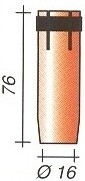 MC0268 BOCAL CONICO PL400  D16,0&