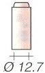 TC0006 BOCAL CERAMICO 12,7 P/TIG&