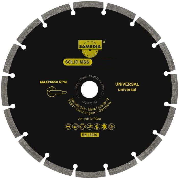 310980 DISCO DIAMANTE UNIVERS.MSS 230MM&