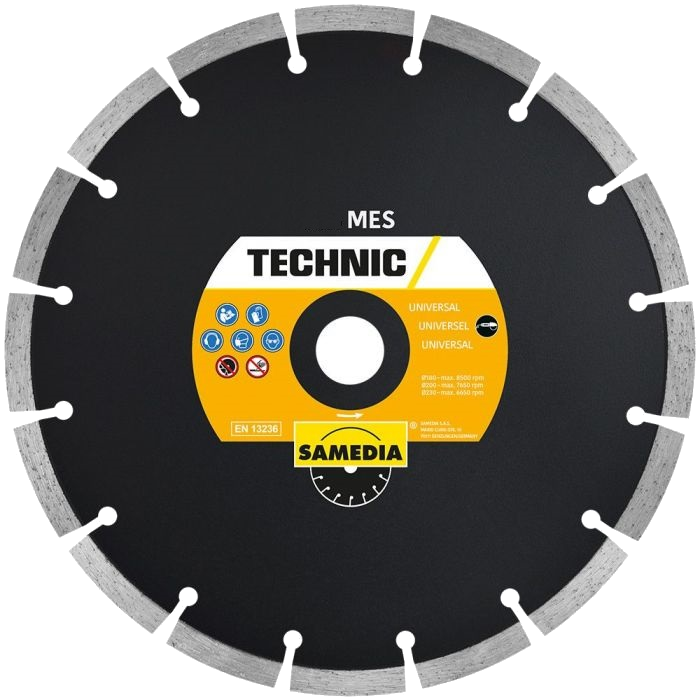 311626 DISCO DIAM.UNIV. MES 125MM