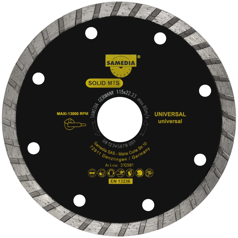 310984 DISCO DIAM.TURBO MTS 230MM