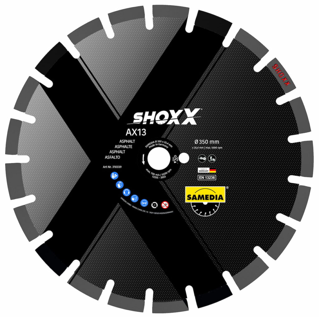 310337 DISC.DIAMANTE ASFALTO  AX13 300MM