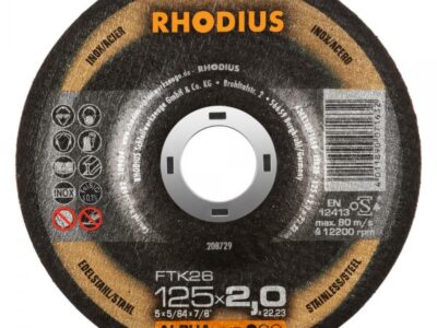208729DISC.C/INOX 125×2,0x22FTK26