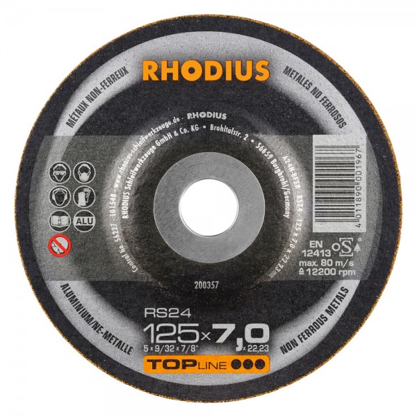 200357DSC.R/ALUMI.125×7,0x22 RS24