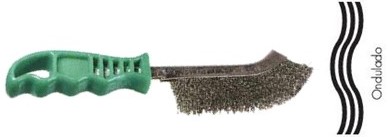 353060 ESCOVA UNIV/INOX  CB/VERDE