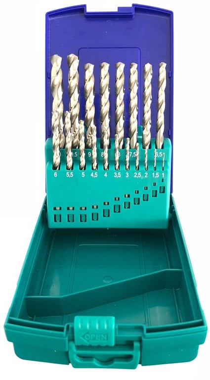 293808 JOGO 19BROCAS 1/10MM HSS-G