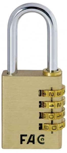 20033 CADEADO COMBINACAO 4SEGREDOS 30MM