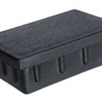 TERMINAL PL/RT.P/TUBO 60×40 PRETO