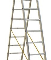 ESCADA DUPLA  ALUMINIO D/QD.2x14D 6,82M$