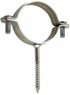 ABRACADEIRA C/ESPIGA INOX  110MM