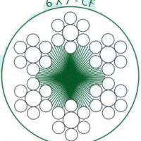 CABO ACO GALV. 6×7+1  6MM  (10M)