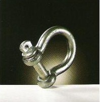A04920 MANILHA CURVA   GALVANIZADA 20MM
