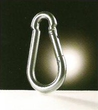 A068080 MOSQUETAO GALVANIZADO  8x 80MM
