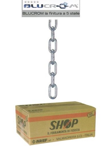CORRENTE FERRO BLUCROM (CX.10M) 10  N30$