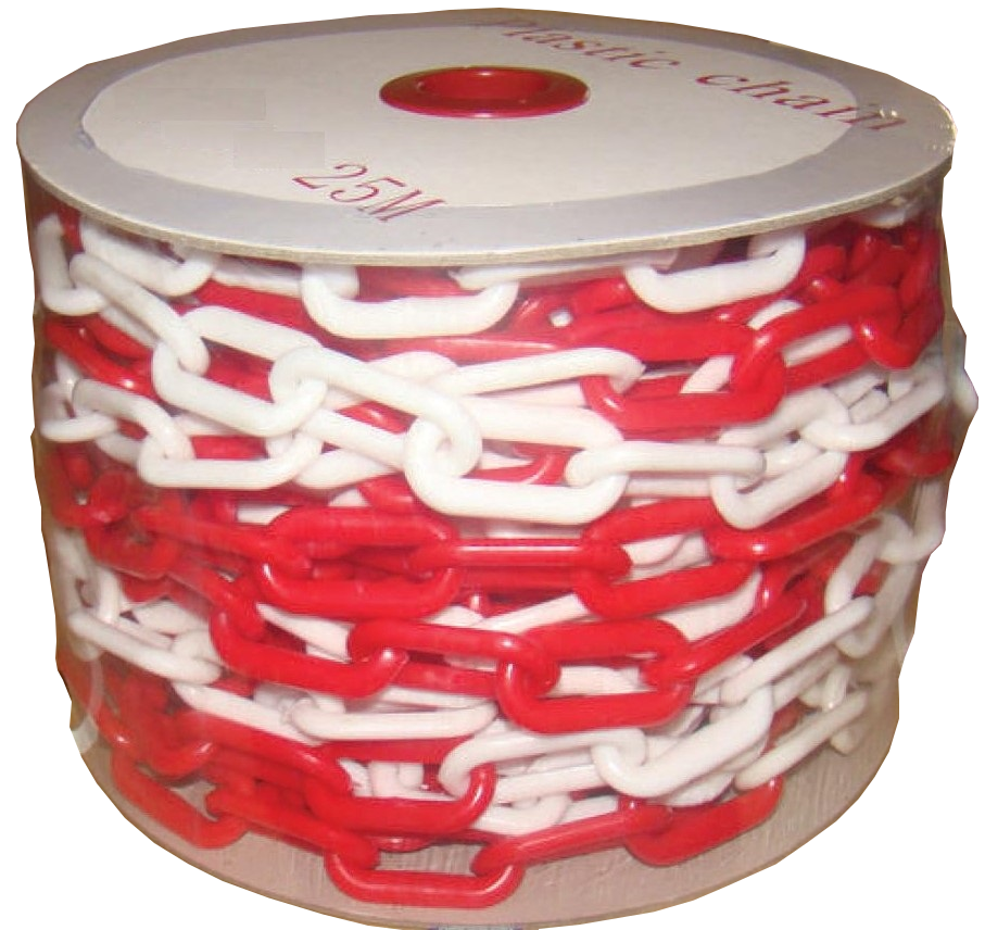 CORRENTE PLAST(EMB.25MT)BR/VM.6MM