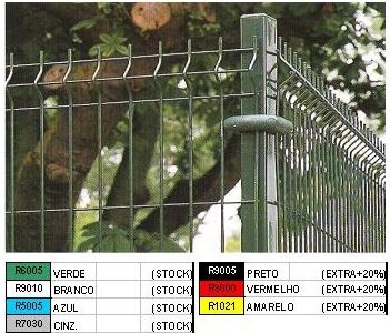 POSTE RETANGUL.60x40MM CINZ.7030 1250$&