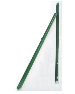 POSTE T  30x30x3,5MM VERDE 1,45M$