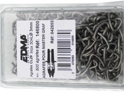 AGRAFE INOX 2,9MM 1468 P/QUICKFIX