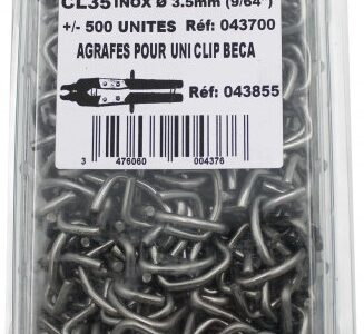 AGRAFE INOX 3,5MM 437 PT/QUICKFIX