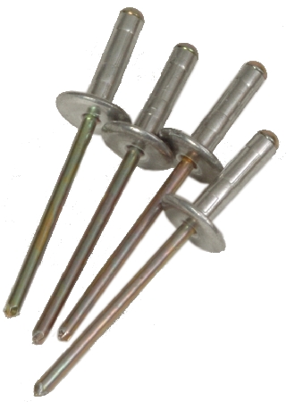 REBITE ALUMINIO/ACO C/LARGA 14MM 4,8×21
