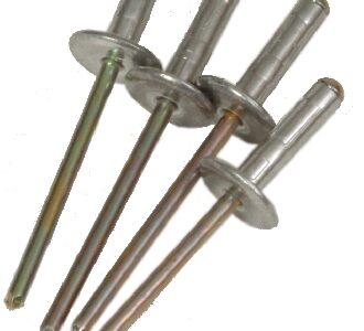 REBITE ALUMINIO/ACO C/LARGA 14MM 5,0×25#