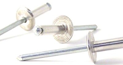 REBITE ALUMINIO/ACO FLOR C/LG.14 4,8×18