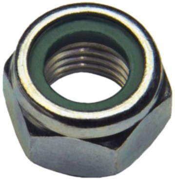 PORCA FREIO NYLON DIN 985  M12 ZN