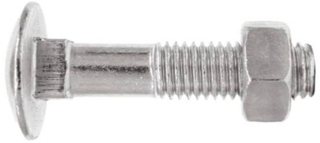 PF CT AQ DIN 603 C/PORCA M6x60 ZN