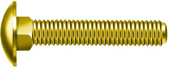 PARAFUSO CB/OVAL 1/4″x25 PASSIVADO AMAR&