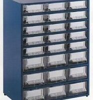 ESTANTE METAL-PLAST.AZUL 24G N24