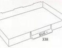 GAVETA P/CAIXA N.5 227x338x 42MM