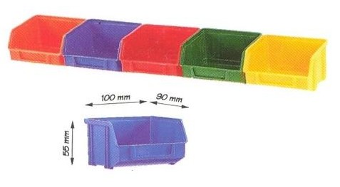 CAIXA STOCK  90x100x 55MM MOD.0 AMARELO