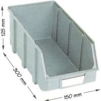 CAIXA STOCK 300x150x125 MD.B CINZ