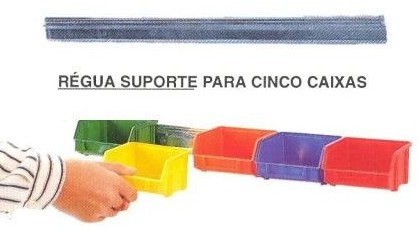 REGUA SUPORTE P/5 CAIXAS STOCK MOD.0